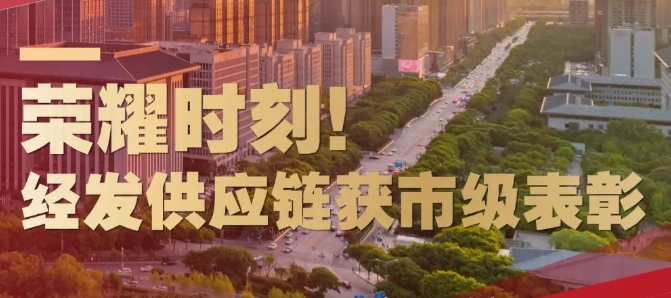 荣耀时刻！经发供应链获市级表彰